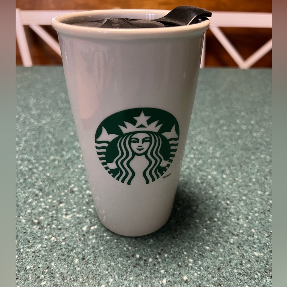Starbucks ☕️ white tumbler